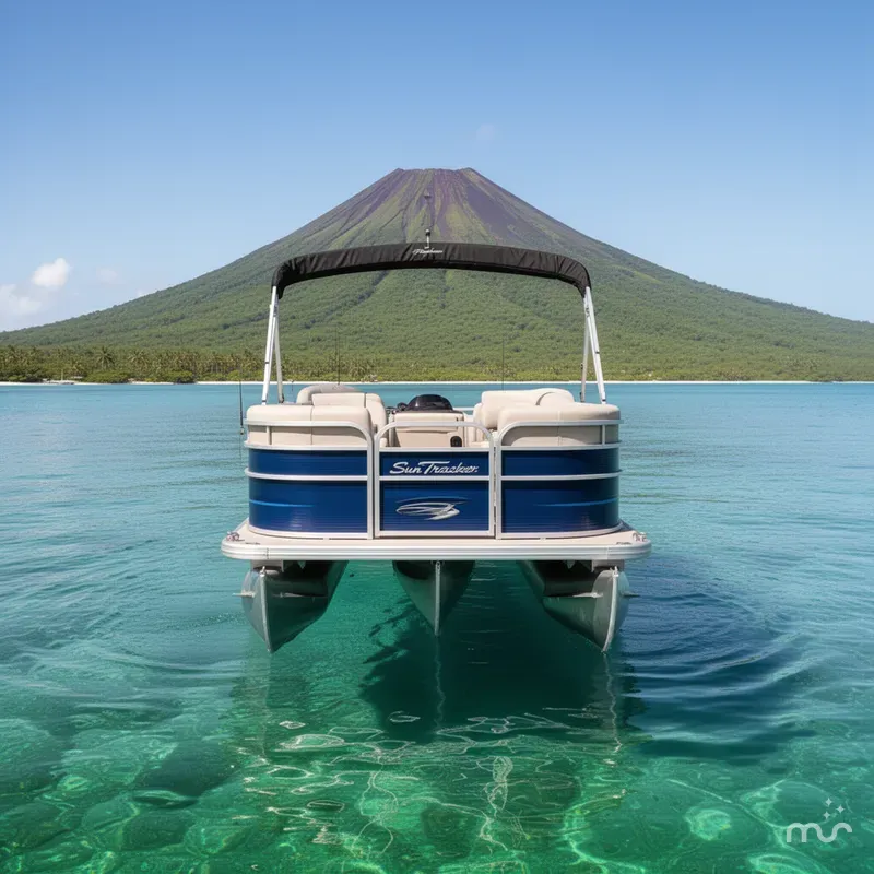 Slide: The Image of Sun Tracker Fishin' Barge 20 DLX 2026 - 3