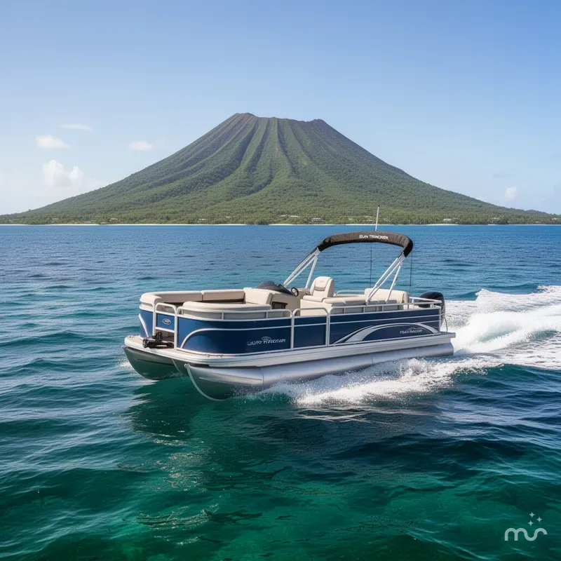 Slide: The Image of Sun Tracker Fishin' Barge 20 DLX 2026 - 4