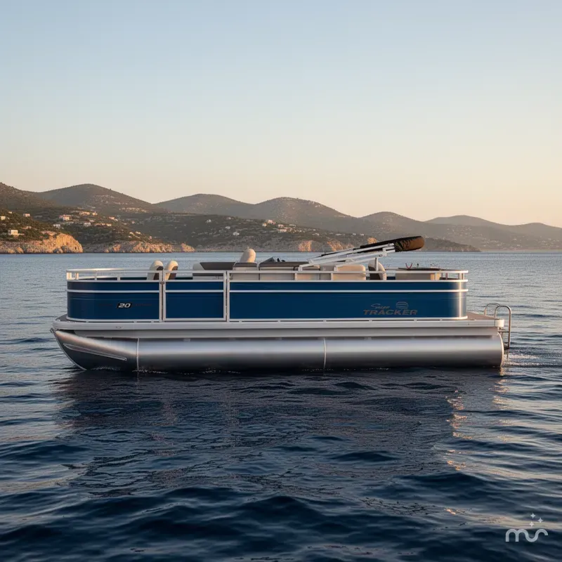 Slide: The Image of Sun Tracker Fishin' Barge 20 DLX 2026 - 2