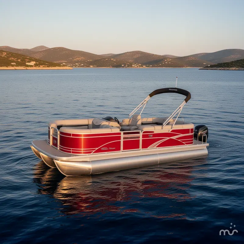 The Image of Sun Tracker Party Barge 22 DLX 2026 - 0