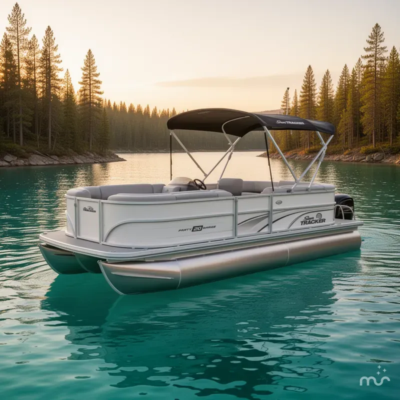 The Image of Sun Tracker Party Barge 20 DLX 2026 - 0