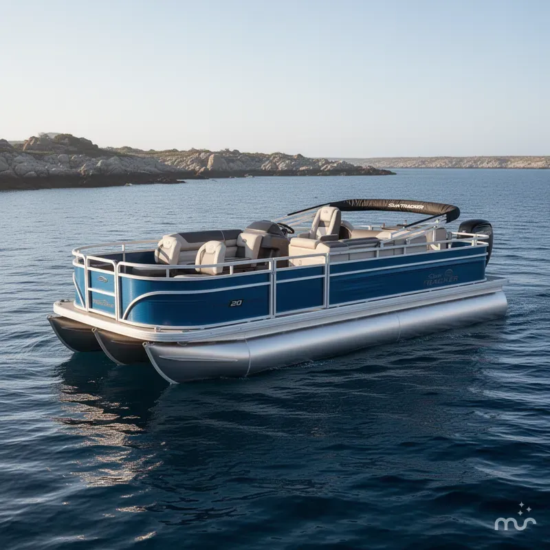 The Image of Sun Tracker Fishin' Barge 20 DLX 2026 - 0