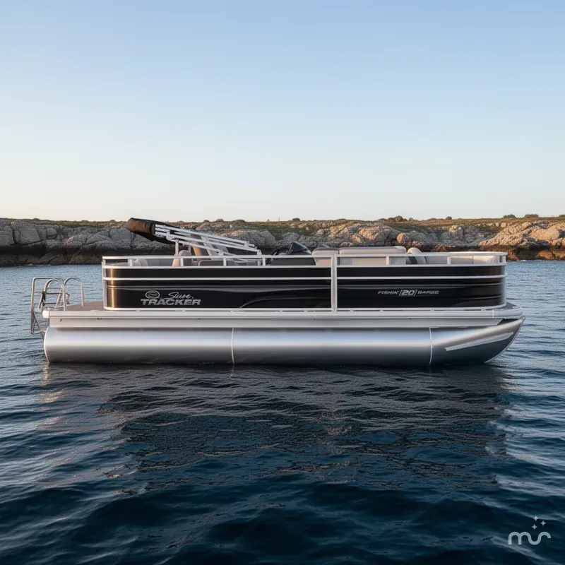 Slide: The Image of Sun Tracker Fishin' Barge 20 DLX 2026 - 2