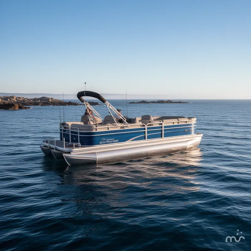 Slide: The Image of Sun Tracker Fishin' Barge 20 DLX 2026 - 4
