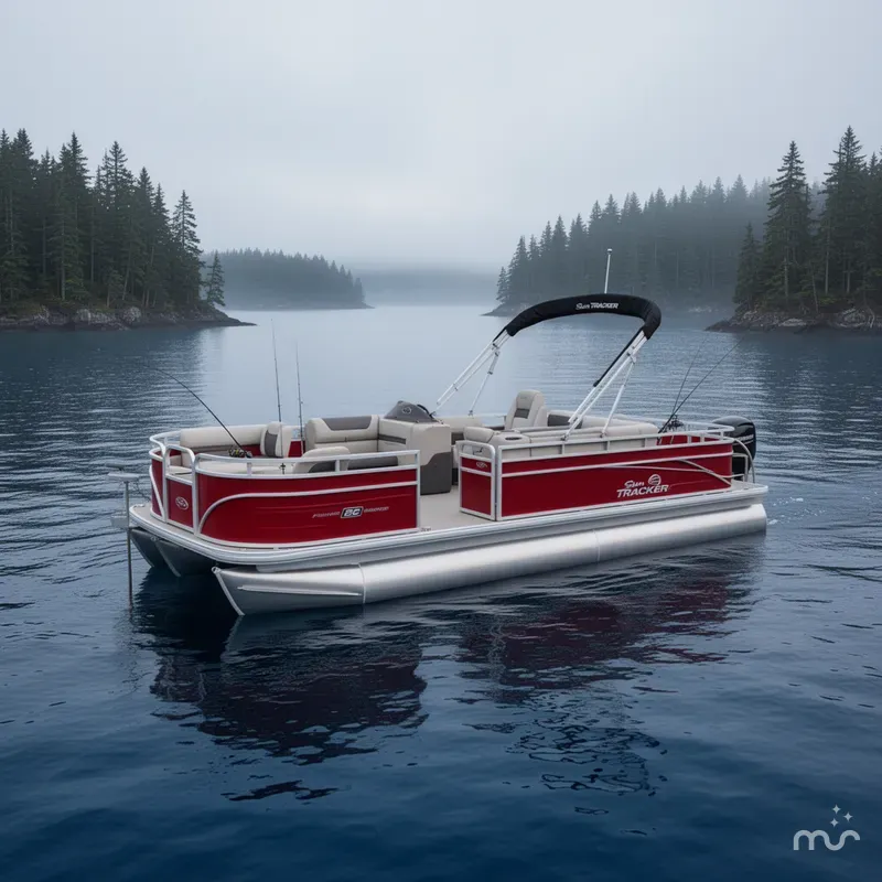 The Image of Sun Tracker Fishin' Barge 22 DLX 2026 - 0