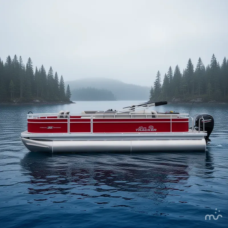 Slide: The Image of Sun Tracker Fishin' Barge 22 DLX 2026 - 2