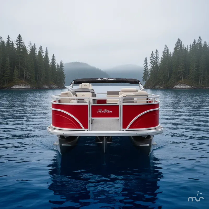 Slide: The Image of Sun Tracker Fishin' Barge 22 DLX 2026 - 3