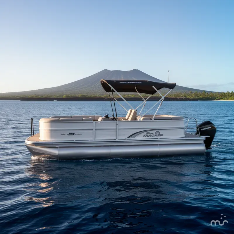 Slide: The Image of Sun Tracker Party Barge 22 XP3 2026 - 2