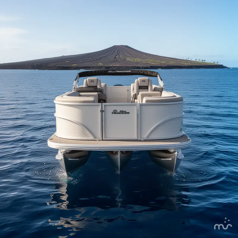 Slide: The Image of Sun Tracker Party Barge 22 XP3 2026 - 3