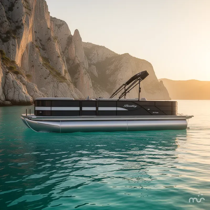 Slide: The Image of Bentley Pontoons Fish 240 N-Cruise 2026 - 2