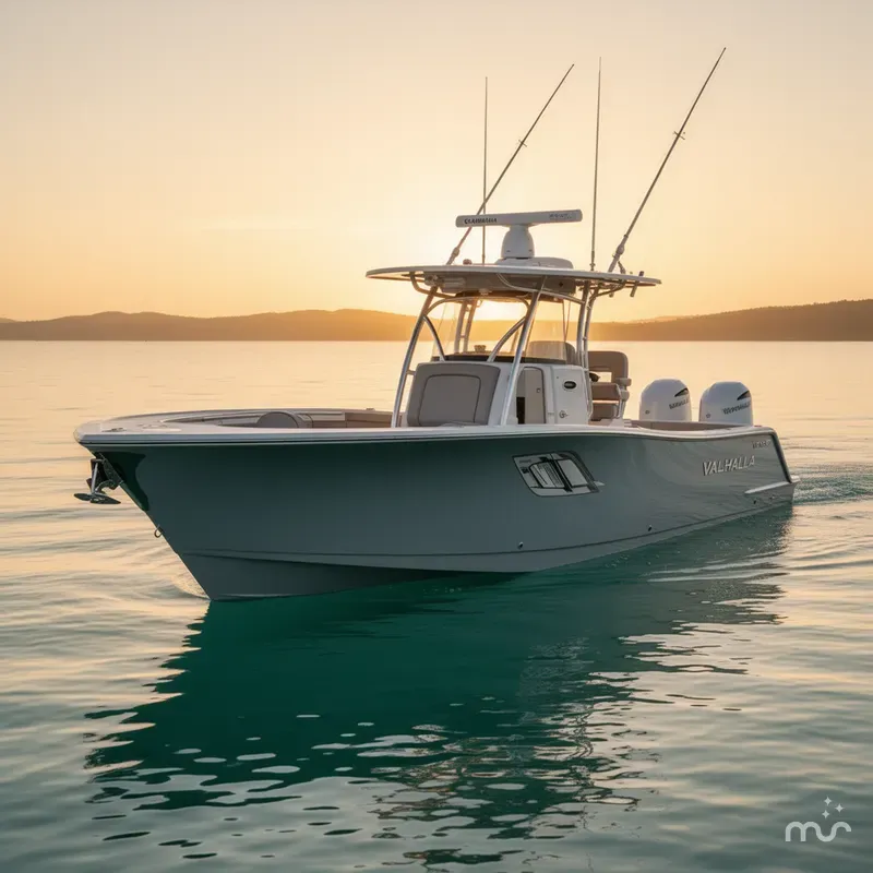Slide: The Image of Valhalla Boatworks V-37 2023 - 2