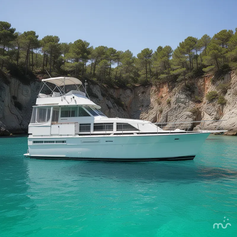 The Image of Bertram 42 Motor Yacht 1987 - 0
