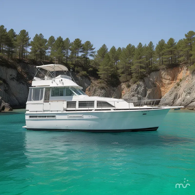 Slide: The Image of Bertram 42 Motor Yacht 1987 - 2