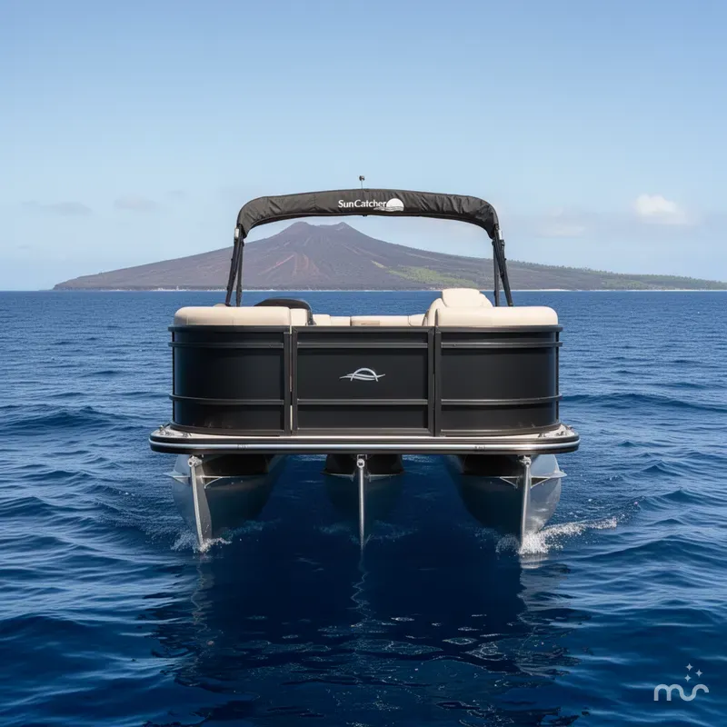 Slide: The Image of SunCatcher Select 20RC, 90hp Yamaha, Trailer 2025 - 1