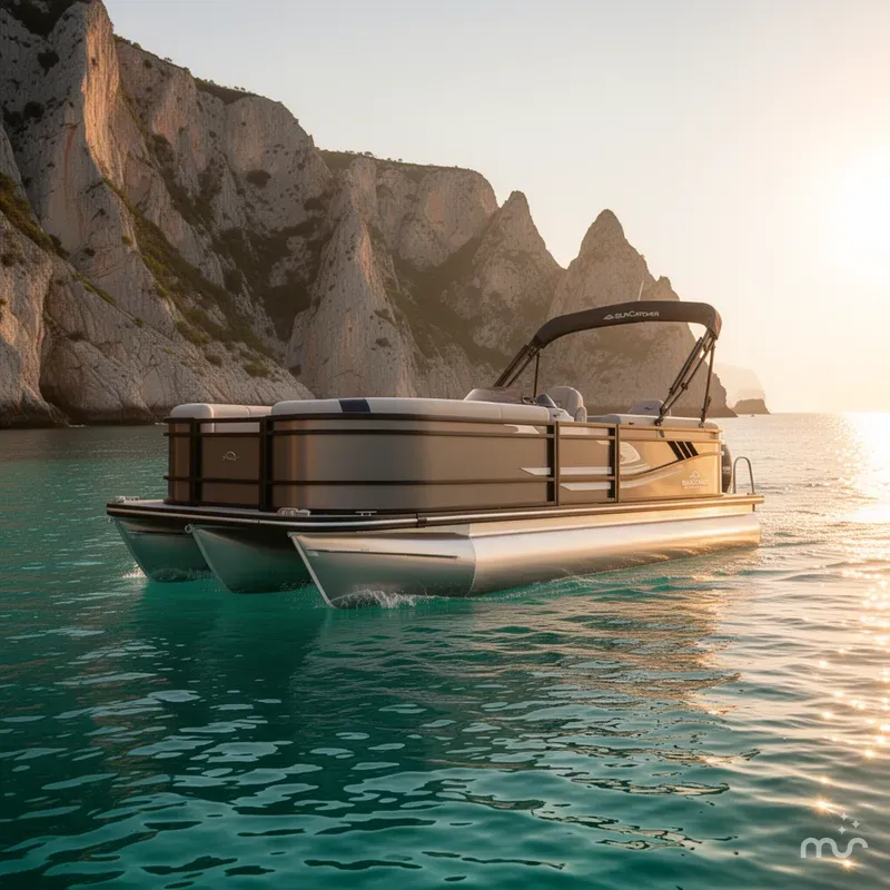The Image of SunCatcher Select 320RCX, 115hp SHO Yamaha, Trailer 2025 - 0