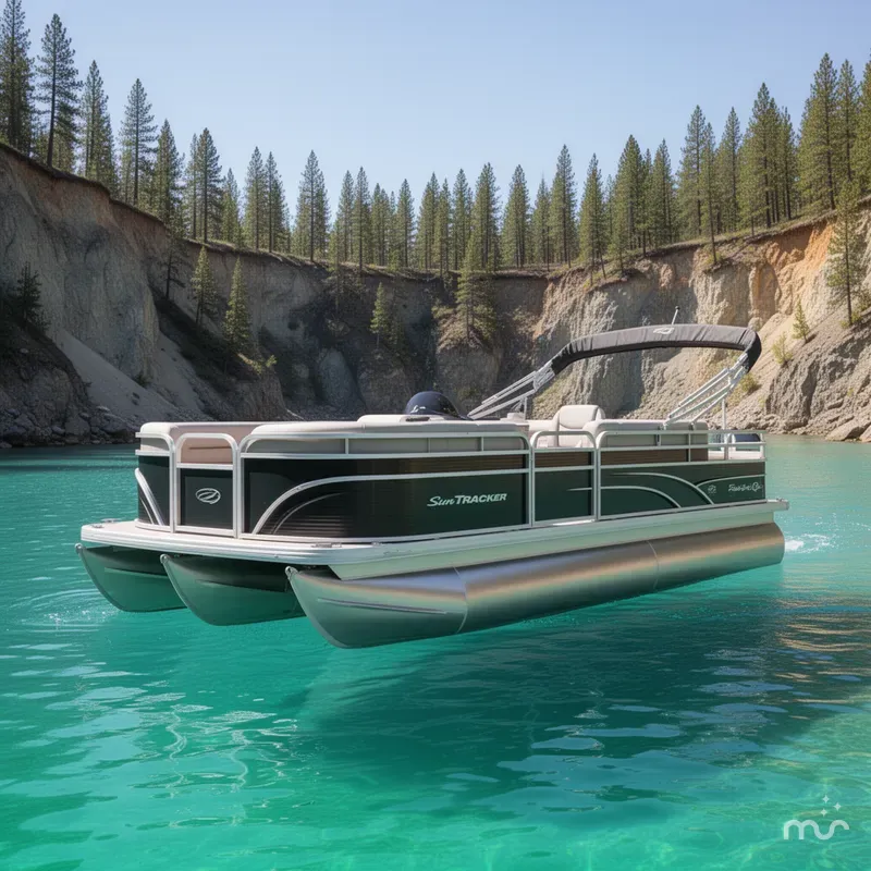 The Image of Sun Tracker Fishin' Barge 20 DLX 2026 - 0