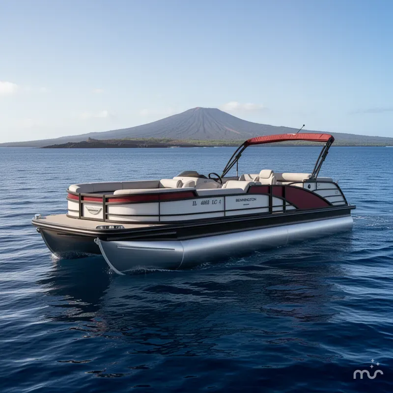 The Image of Bennington R 24 Quad Bench Bowrider 2022 - 0