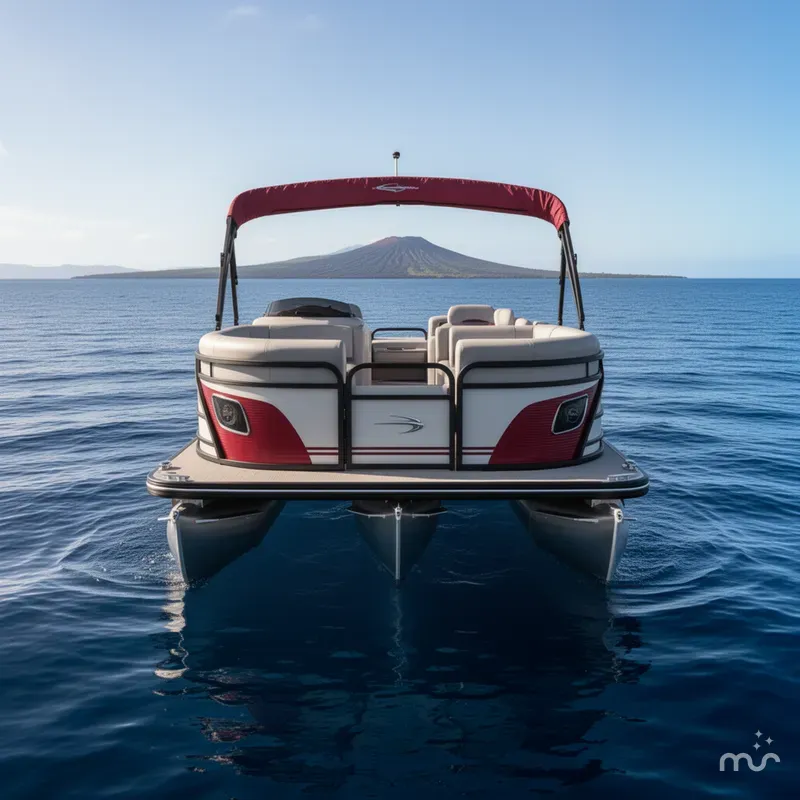 Slide: The Image of Bennington R 24 Quad Bench Bowrider 2022 - 3