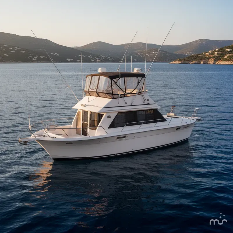 The Image of Carver Yachts 28 Command Bridge 1991 - 0