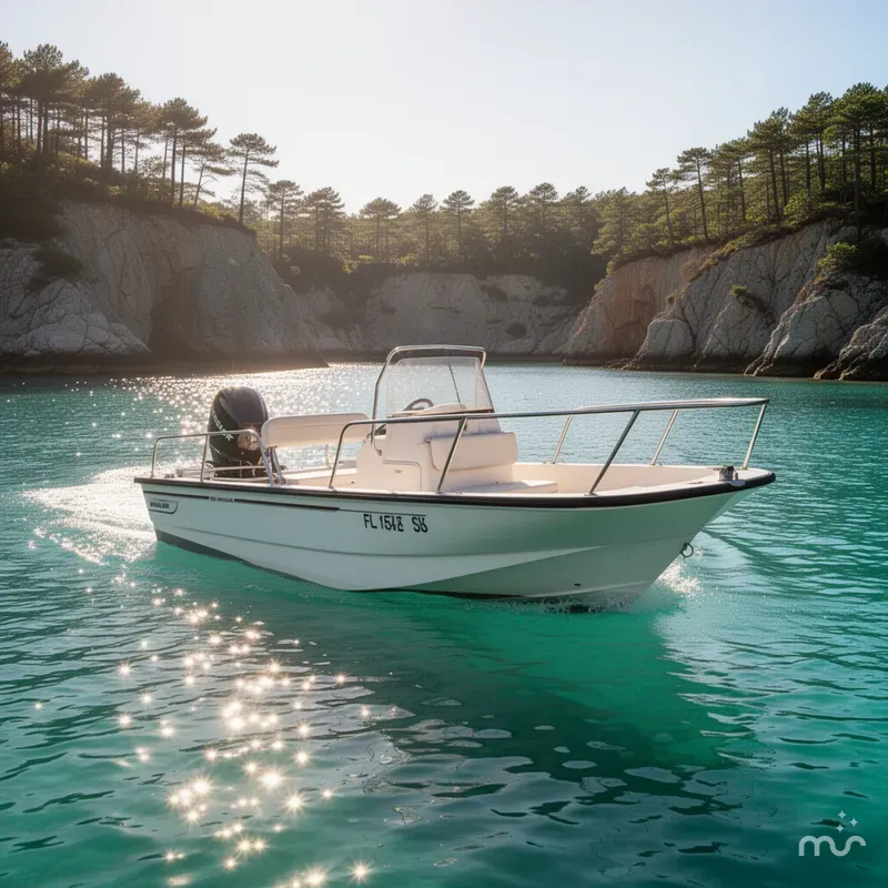Slide: The Image of Boston Whaler 150 Montauk 2012 - 2