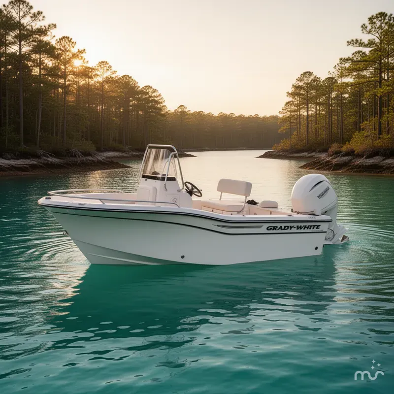 Slide: The Image of Grady-White Fisherman 180 2025 - 2