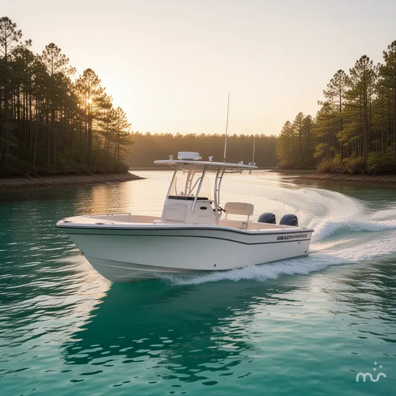 Slide: The Image of Grady-White Fisherman 180 2025 - 4