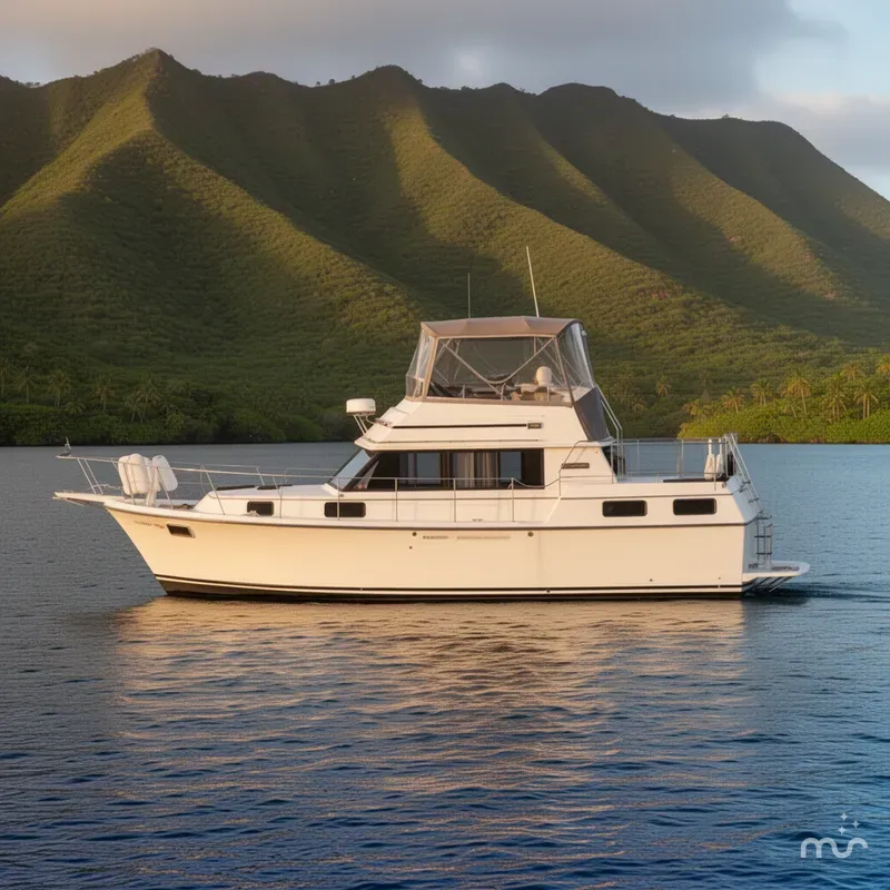 The Image of Carver Yachts 3607 Aft Cabin Motor Yacht 1984 - 0