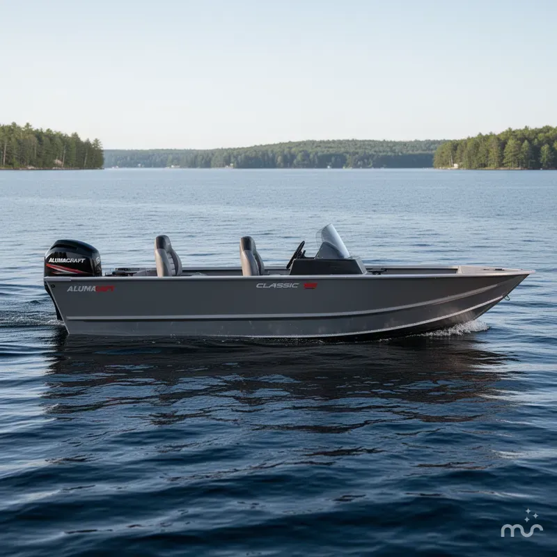 The Image of Alumacraft Classic 165 Side Console 2026 - 0