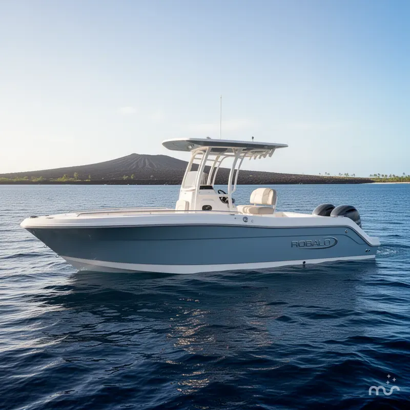 Slide: The Image of Robalo R222 Explorer 2026 - 2