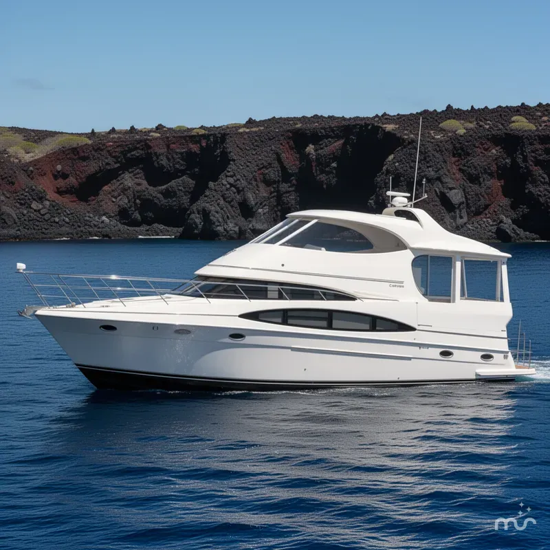 Slide: The Image of Carver Yachts 506 Motor Yacht 2000 - 2
