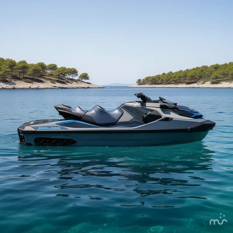Slide: The Image of Sea-Doo GTX 230 Tech Package, audio, iDF, iBR 2025 - 0