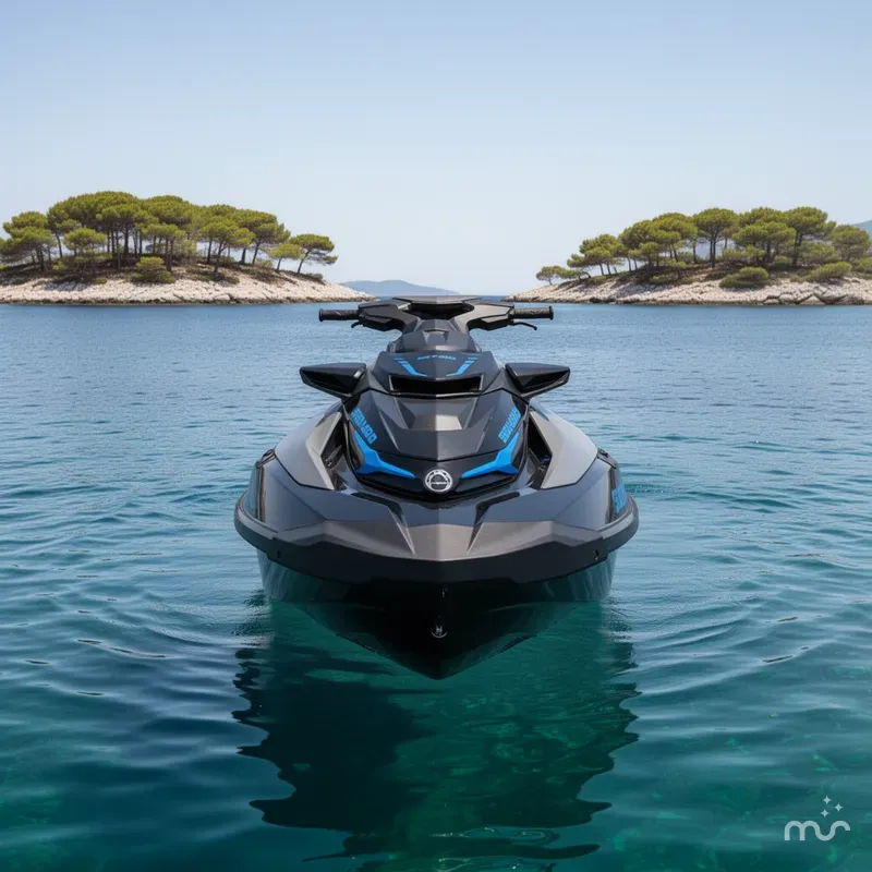 Slide: The Image of Sea-Doo GTX 230 Tech Package, audio, iDF, iBR 2025 - 1