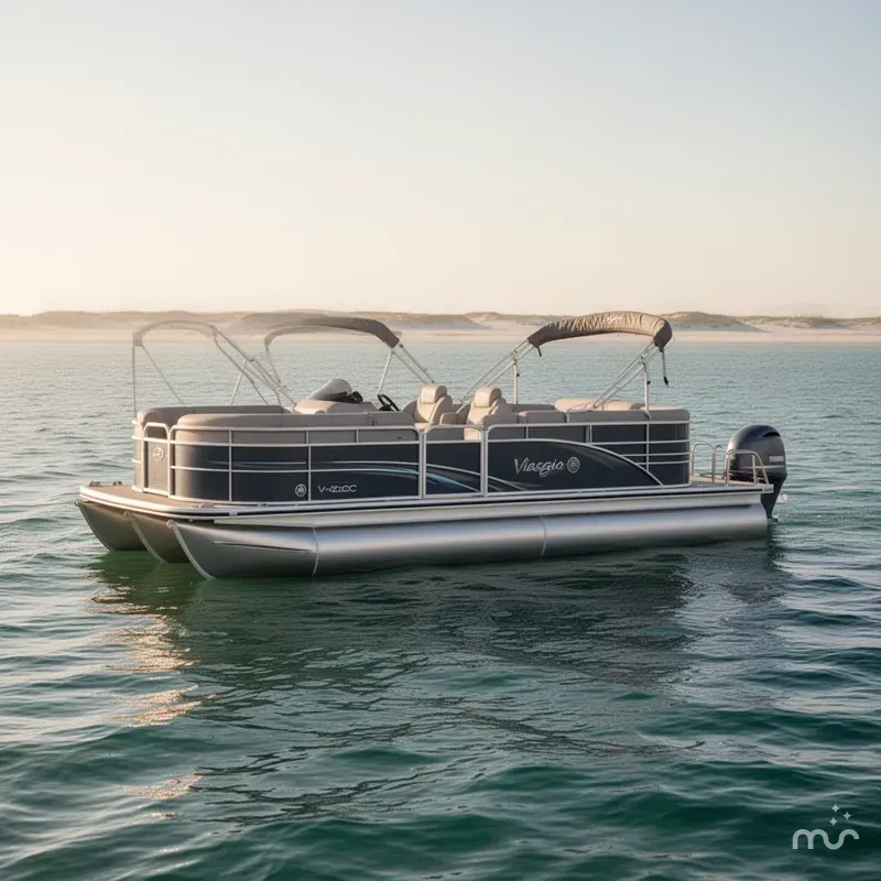 Slide: The Image of Viaggio Lago V-22C w/2026 Yamaha F115LB - 115HP - 4-Stroke Engine - No Trailer 2026 - 0