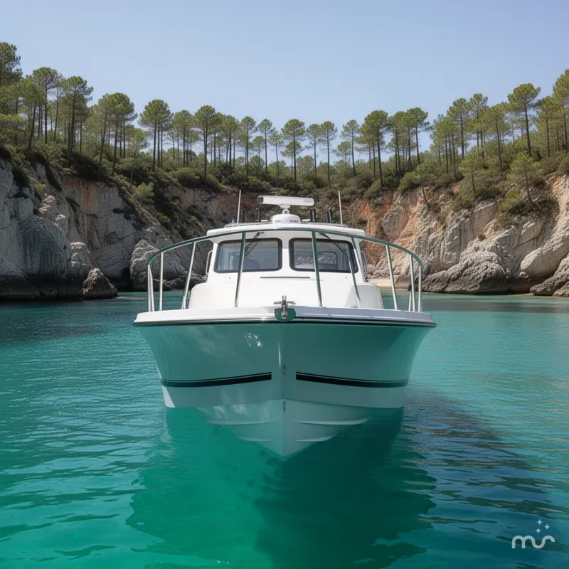 Slide: The Image of Parker Marine 247 Explorer TWIN 150S AND AIR COND. 2026 - 1