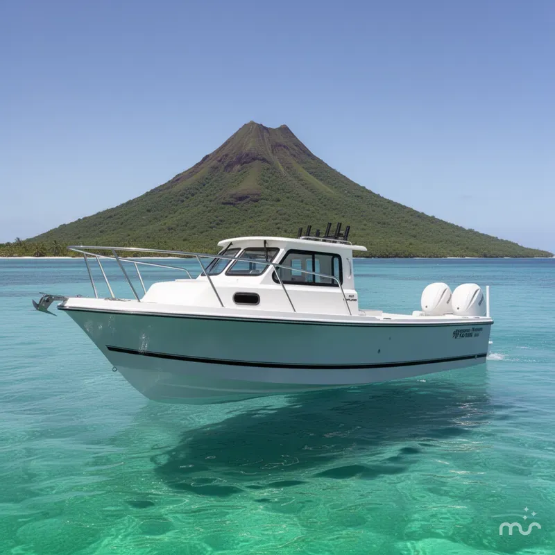 Slide: The Image of Parker Marine 247 Explorer TWIN 150S AND AIR COND. 2026 - 2