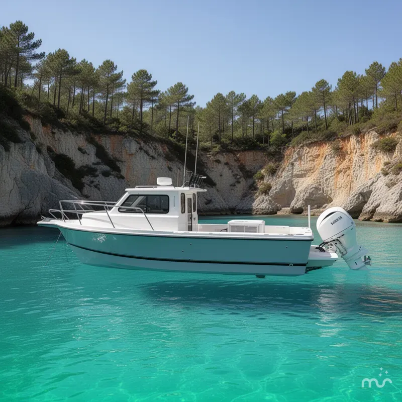 Slide: The Image of Parker Marine 247 Explorer TWIN 150S AND AIR COND. 2026 - 2