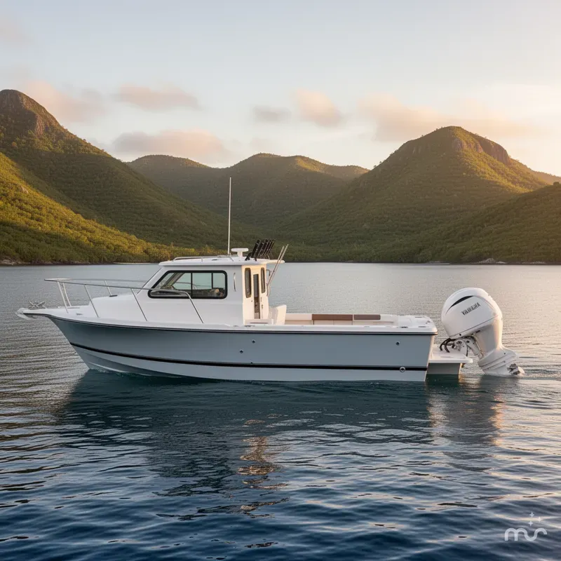 Slide: The Image of Parker Marine 247 Explorer TWIN 150S AND AIR COND. 2026 - 2
