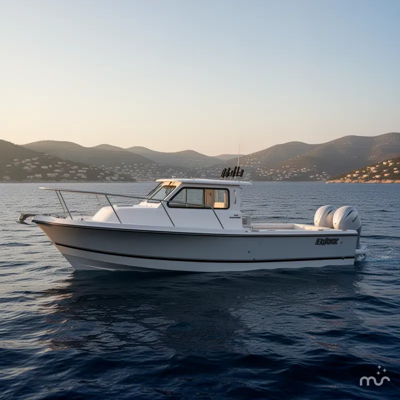 Slide: The Image of Parker Marine 247 Explorer TWIN 150S AND AIR COND. 2026 - 2