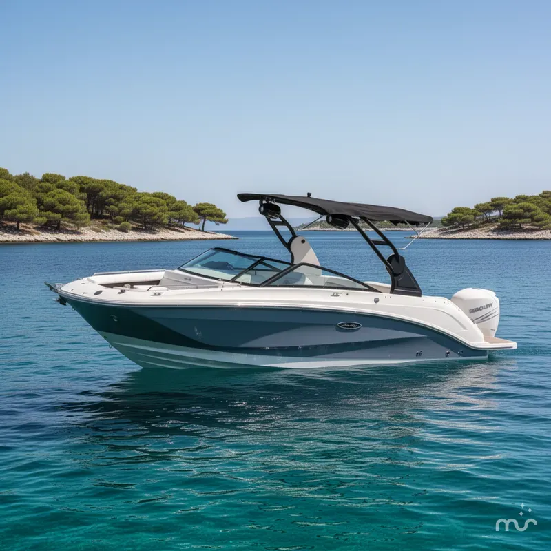 Slide: The Image of Sea Ray SDX 250 Outboard 2021 - 2