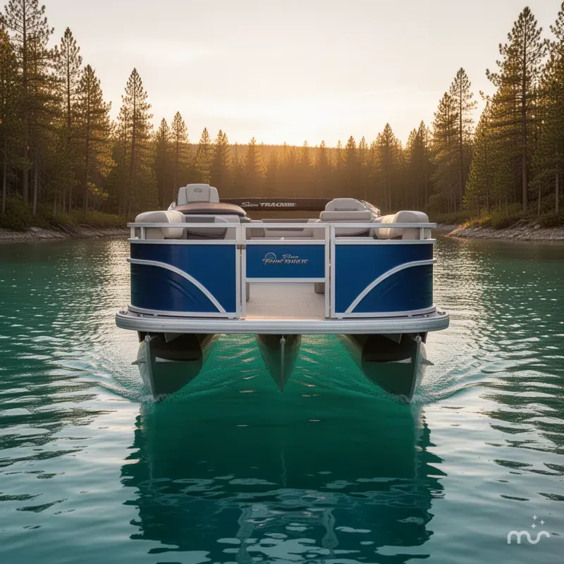 Slide: The Image of Sun Tracker Fishin' Barge 20 DLX 2026 - 1