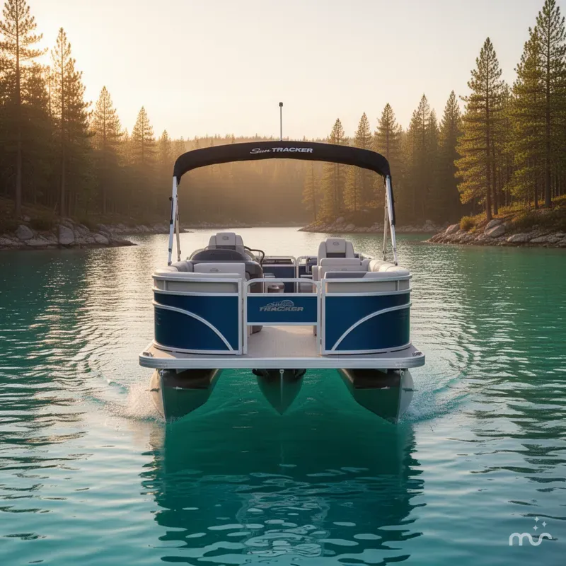Slide: The Image of Sun Tracker Fishin' Barge 20 DLX 2026 - 3