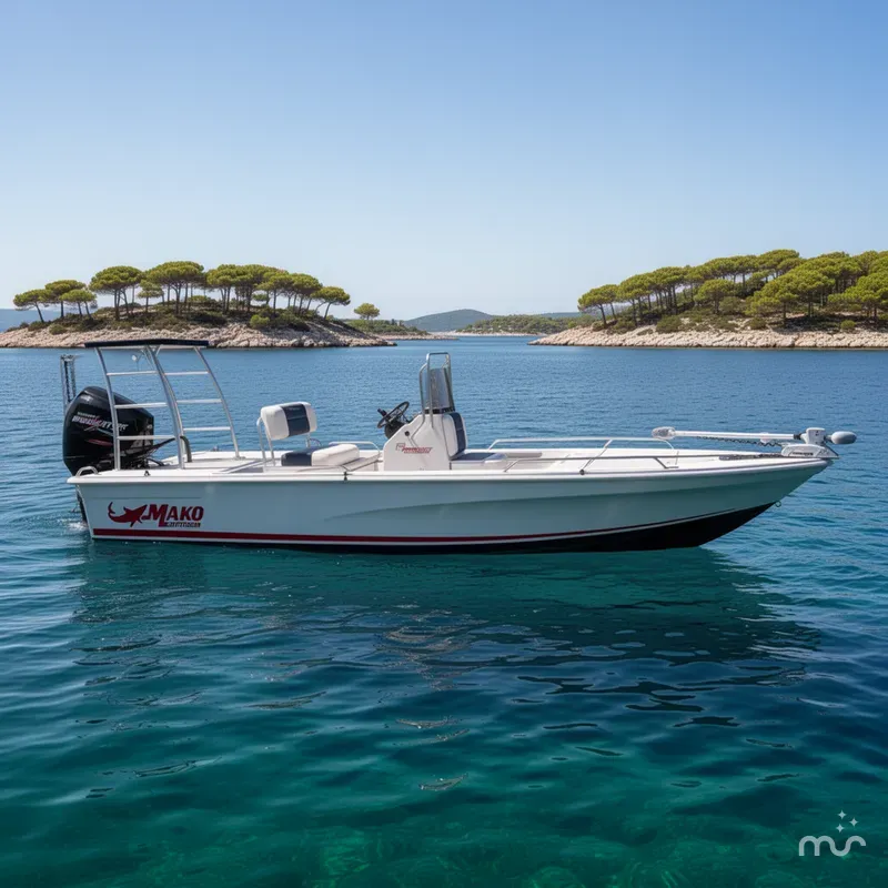 The Image of Mako 18 Pro Skiff Patriot Edition 2026 - 0
