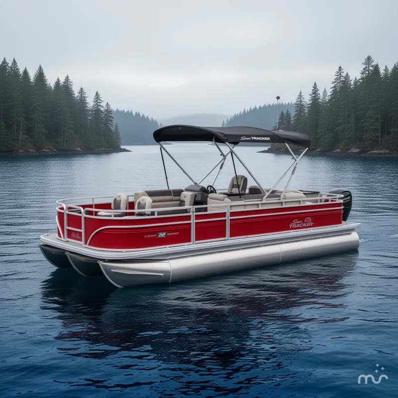 The Image of Sun Tracker Fishin' Barge 22 DLX 2026 - 0