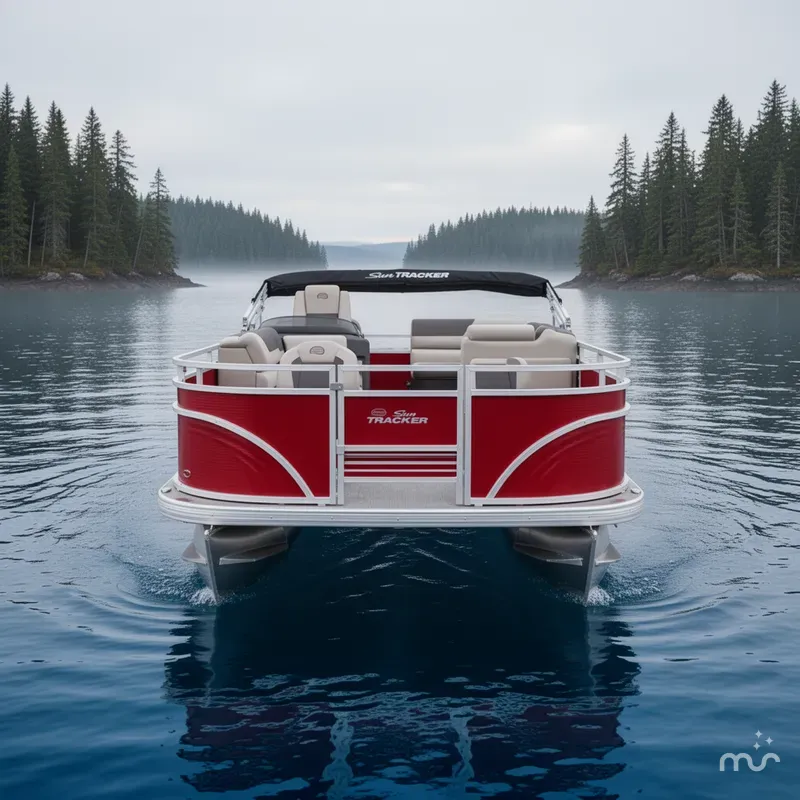 Slide: The Image of Sun Tracker Fishin' Barge 22 DLX 2026 - 3