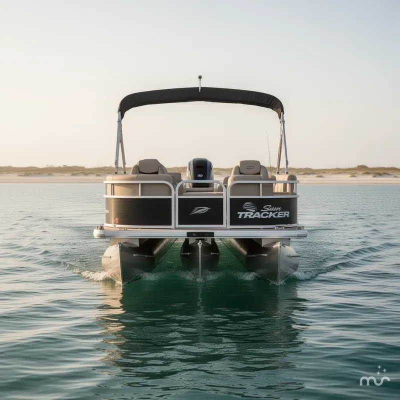 Slide: The Image of Sun Tracker Bass Buggy 18 DLX 2026 - 1