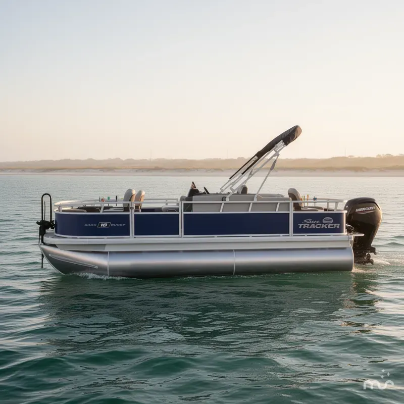 Slide: The Image of Sun Tracker Bass Buggy 18 DLX 2026 - 2