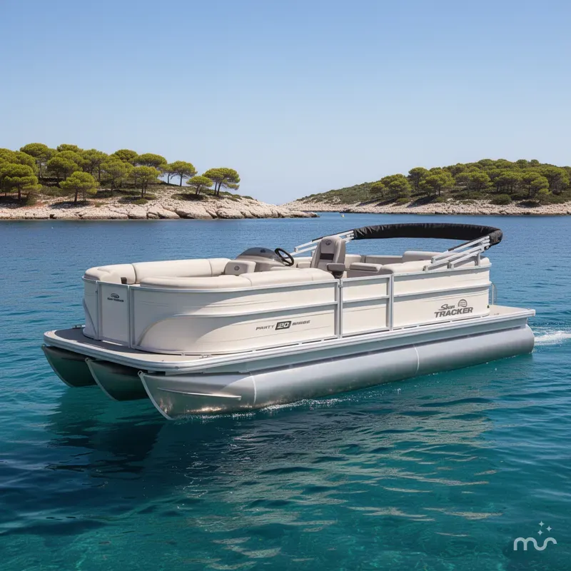 The Image of Sun Tracker Party Barge 20 DLX 2026 - 0