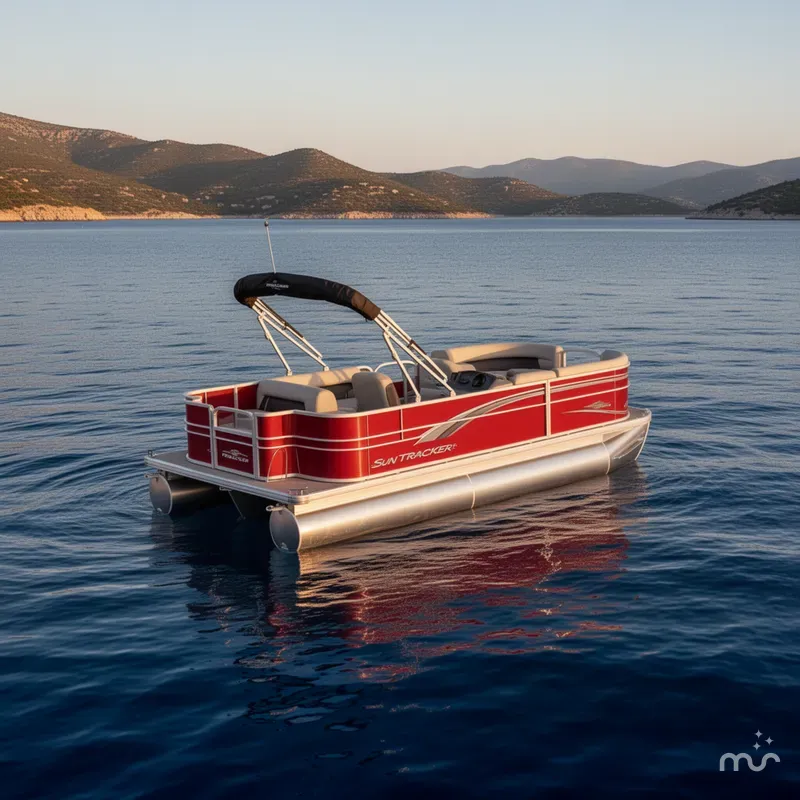 The Image of Sun Tracker Party Barge 18 DLX 2026 - 0