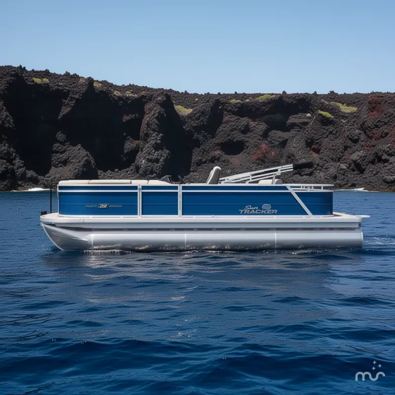 Slide: The Image of Sun Tracker Party Barge 22 RF XP3 2026 - 2
