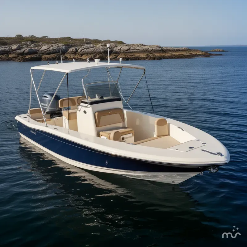 Slide: The Image of Scout 195 Sportfish 2024 - 2